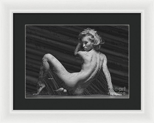 Framed Print - Woman