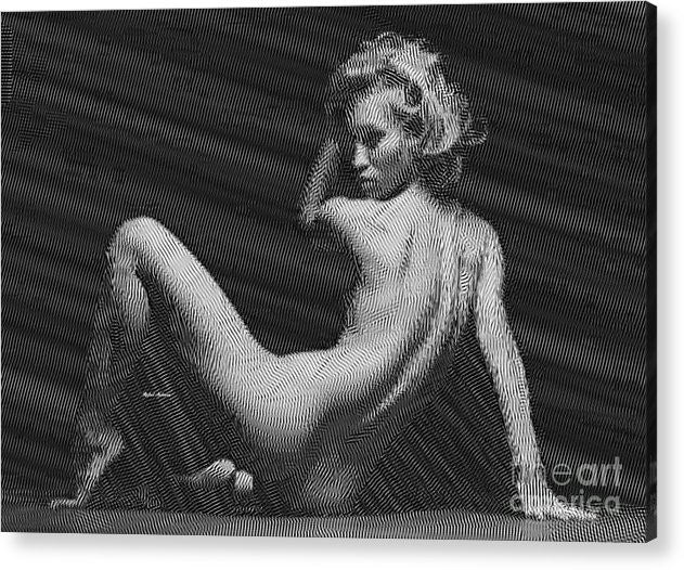 Acrylic Print - Woman