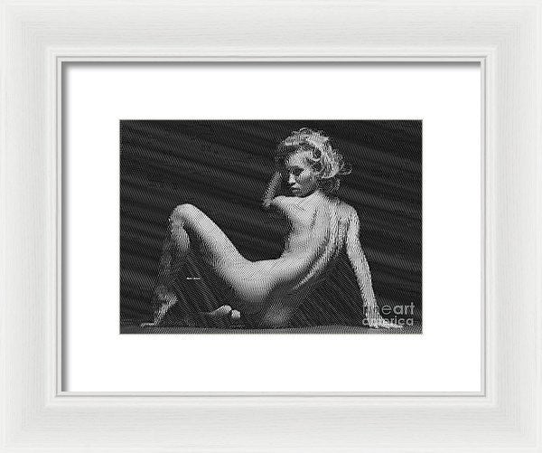 Framed Print - Woman