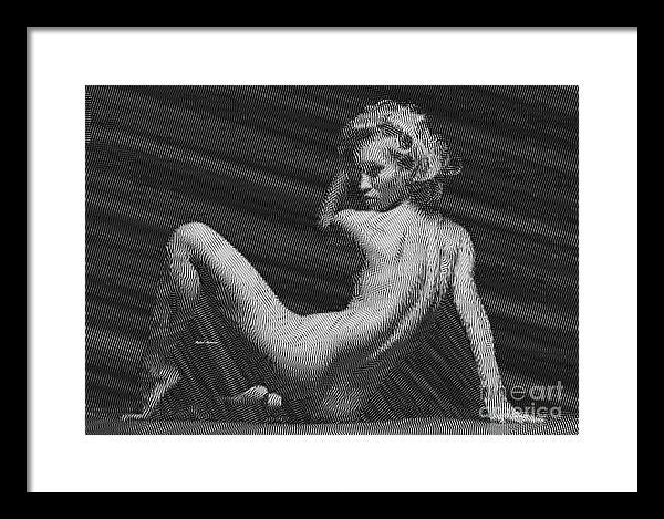 Framed Print - Woman