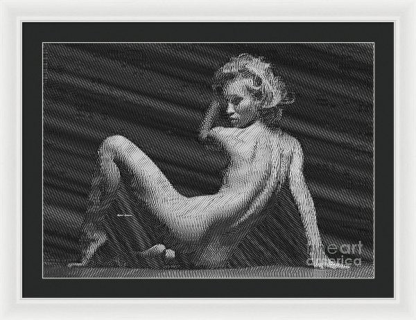 Framed Print - Woman