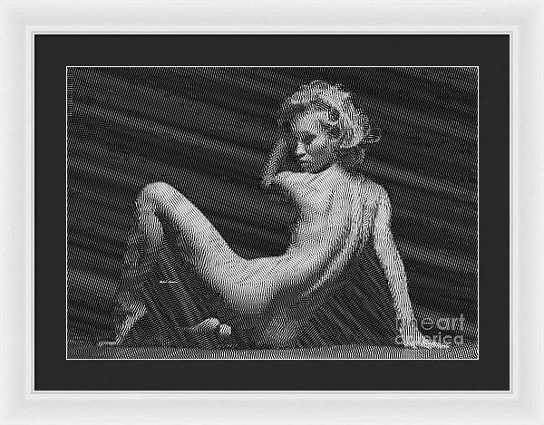 Framed Print - Woman
