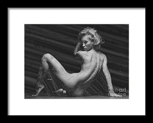 Framed Print - Woman