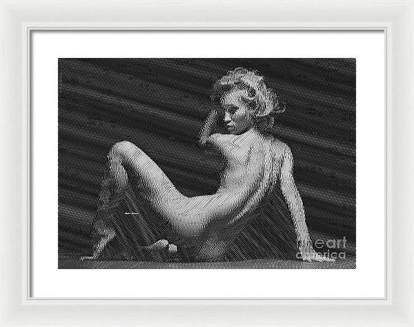 Framed Print - Woman