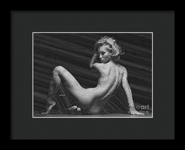 Framed Print - Woman