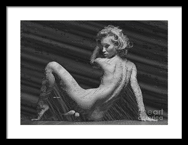 Framed Print - Woman