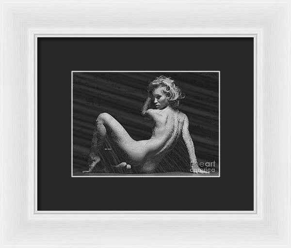 Framed Print - Woman