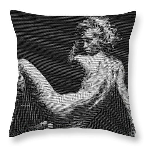 Throw Pillow - Woman