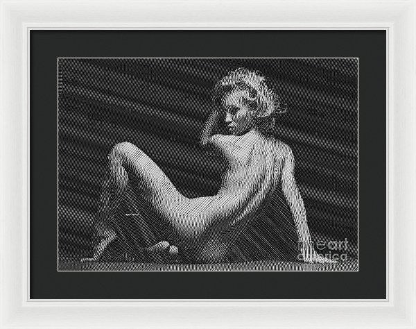 Framed Print - Woman