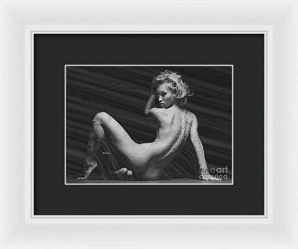 Framed Print - Woman