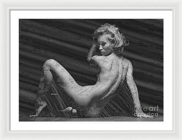 Framed Print - Woman