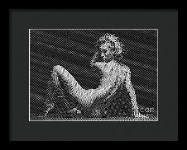 Framed Print - Woman