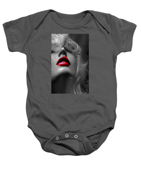 Baby Onesie - Woman With Red Lips