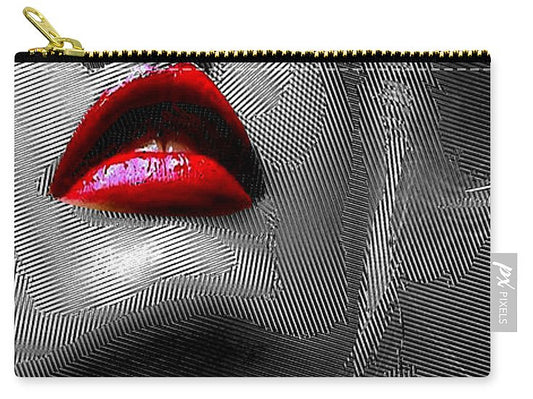 Carry-All Pouch - Woman With Red Lips