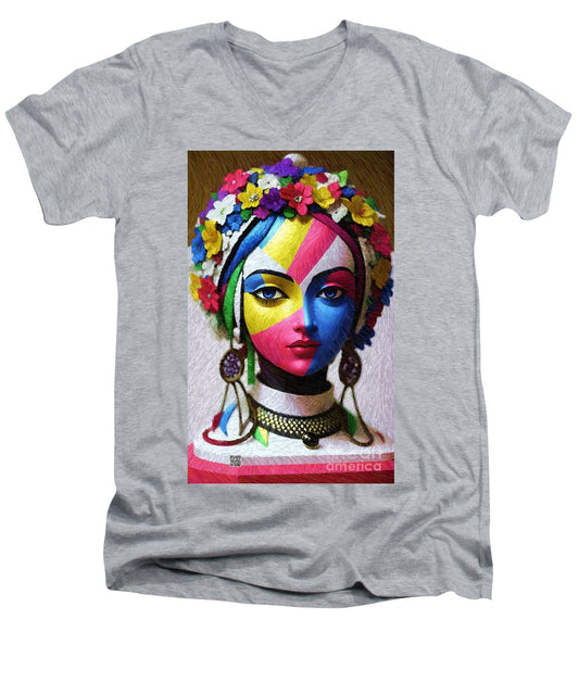 Women of all colors - Men's V-Neck T-Shirt
