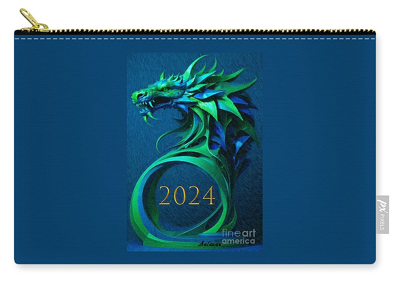 Year of the Green Dragon 2024 - Zip Pouch