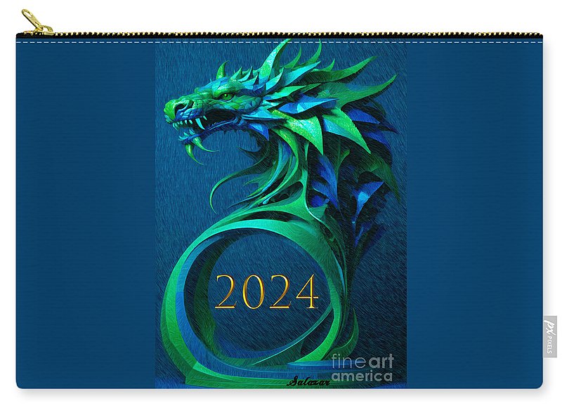 Year of the Green Dragon 2024 - Zip Pouch