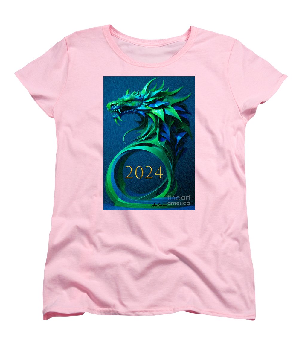 Year of the Green Dragon 2024 - Women's T-Shirt (Standard Fit)