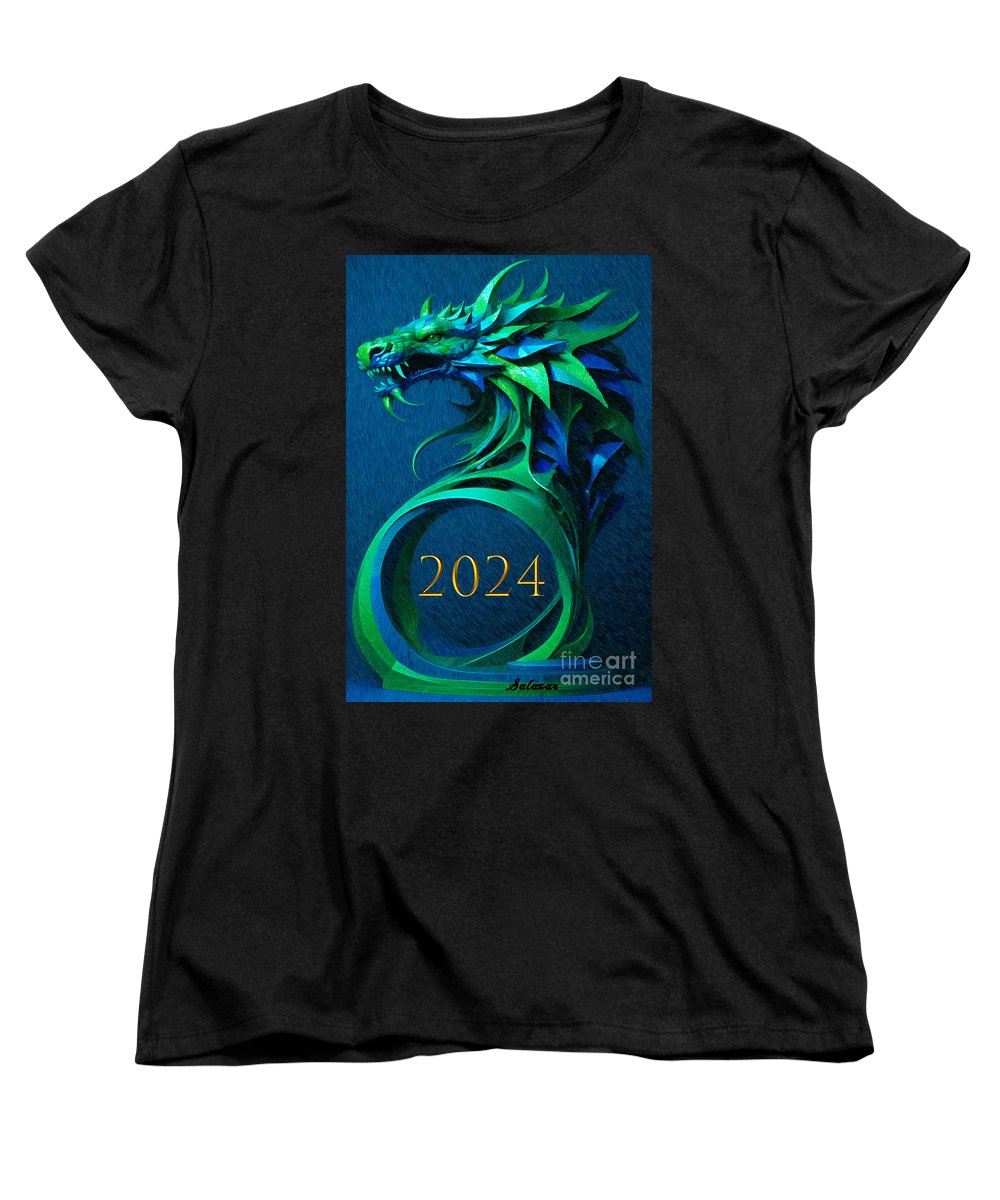 Year of the Green Dragon 2024 - Women's T-Shirt (Standard Fit)