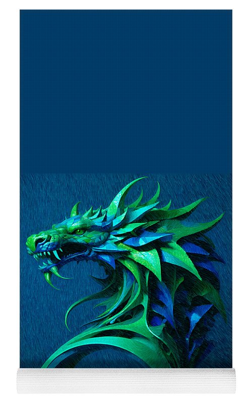 Year of the Green Dragon 2024 - Yoga Mat