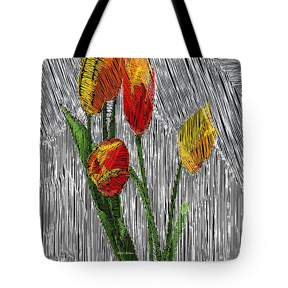 Tote Bag - Yellow Tulips