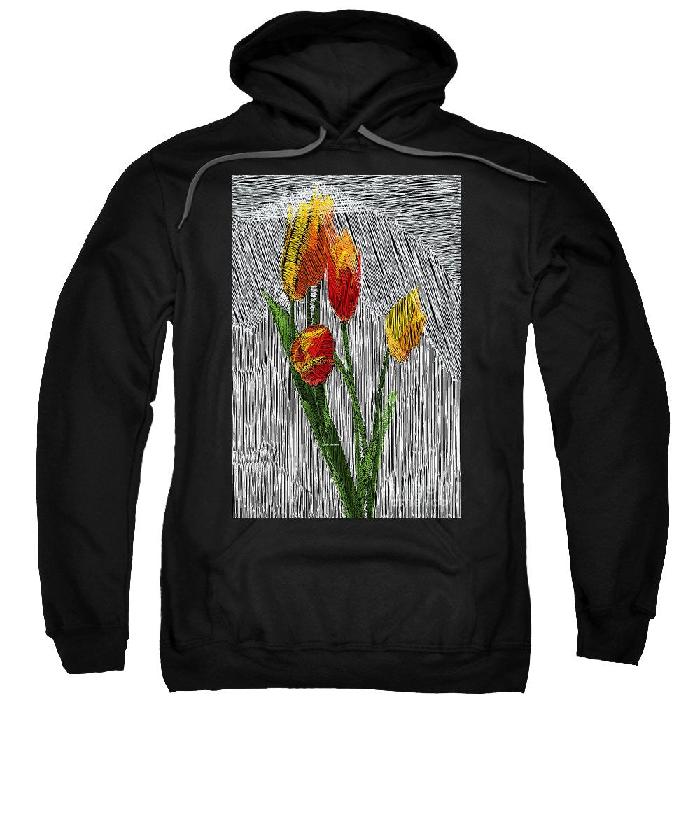 Sweatshirt - Yellow Tulips