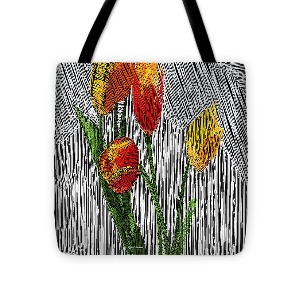 Tote Bag - Yellow Tulips