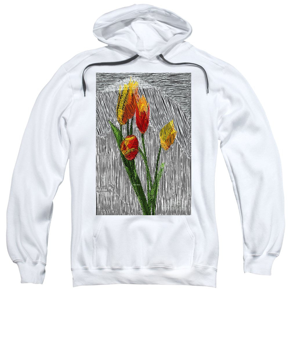 Sweatshirt - Yellow Tulips