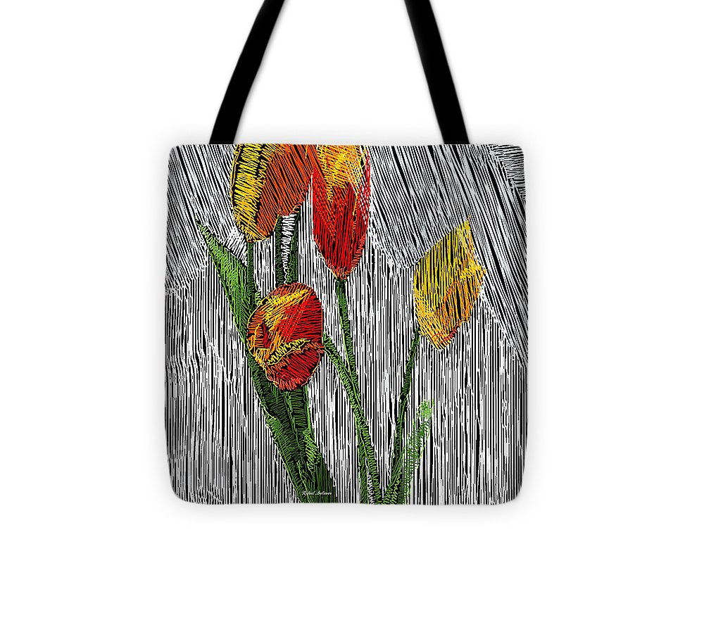 Tote Bag - Yellow Tulips