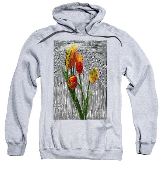 Sweatshirt - Yellow Tulips