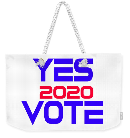 Yes Vote 2020 - Weekender Tote Bag