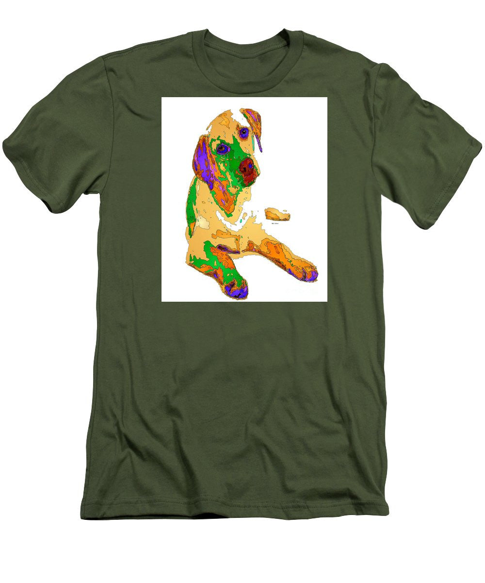 Men's T-Shirt (Slim Fit) - You And Me Forever. Pet Series