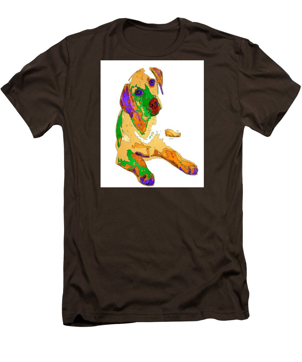 Men's T-Shirt (Slim Fit) - You And Me Forever. Pet Series