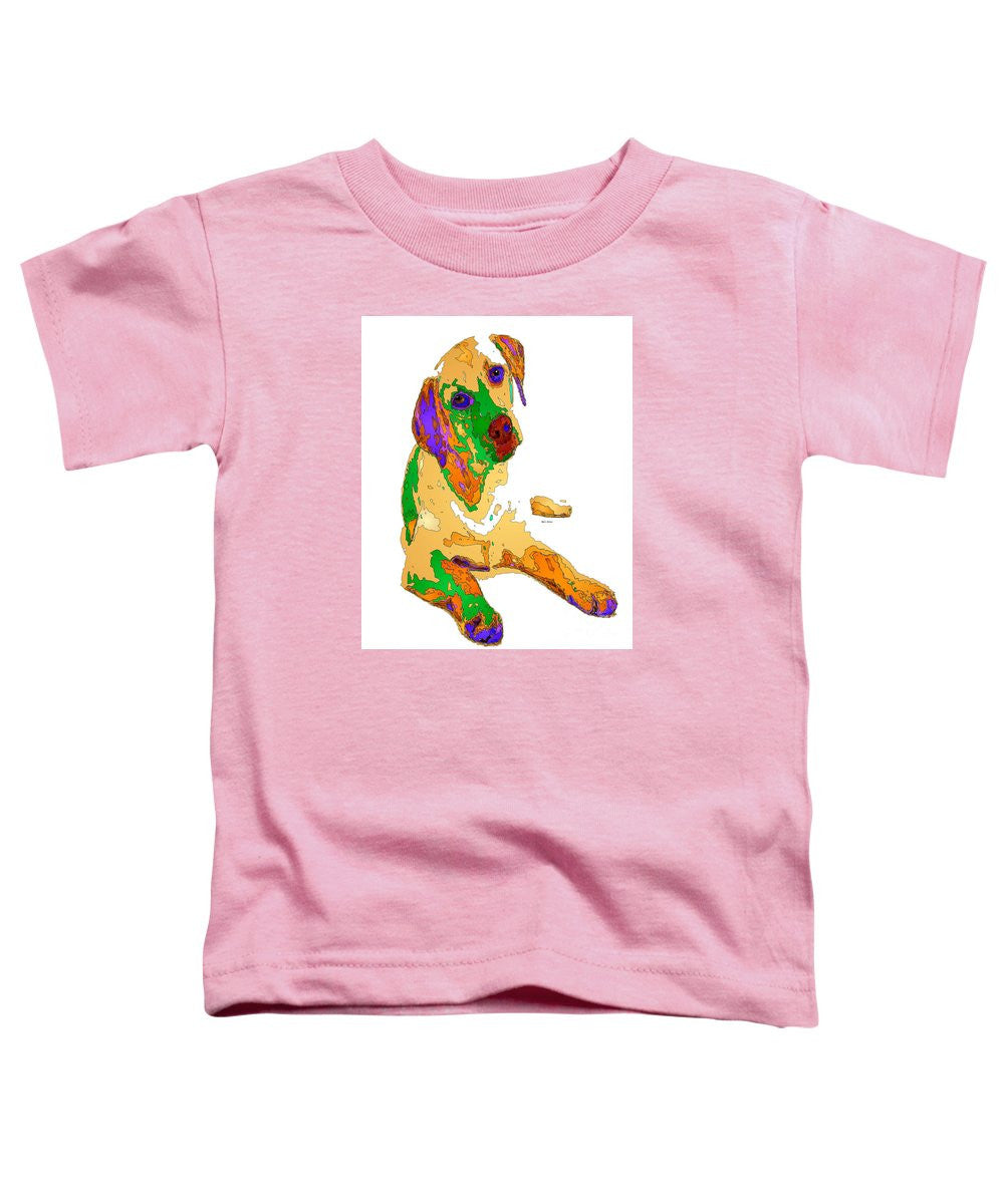 T-shirt pour tout-petits – Toi et moi pour toujours. Série pour animaux de compagnie