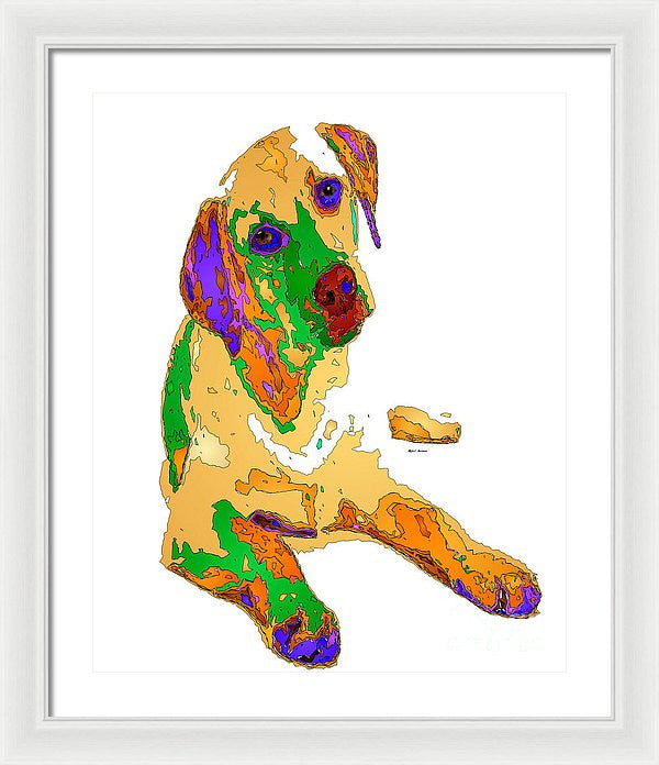 Framed Print - You And Me Forever. Pet Series