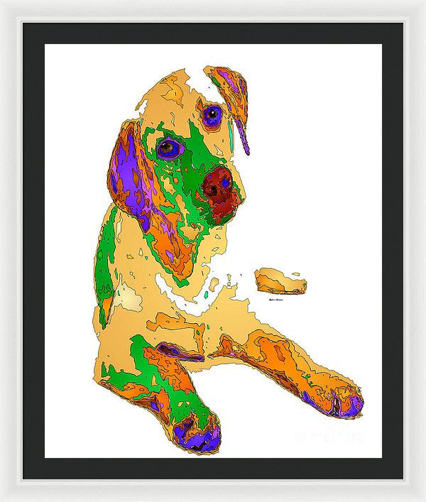 Framed Print - You And Me Forever. Pet Series