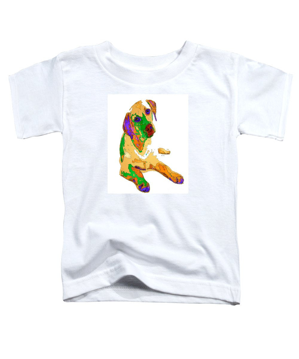 T-shirt pour tout-petits – Toi et moi pour toujours. Série pour animaux de compagnie