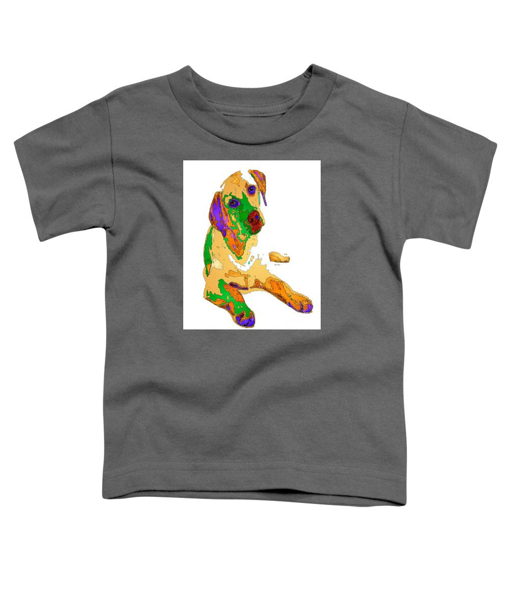 T-shirt pour tout-petits – Toi et moi pour toujours. Série pour animaux de compagnie